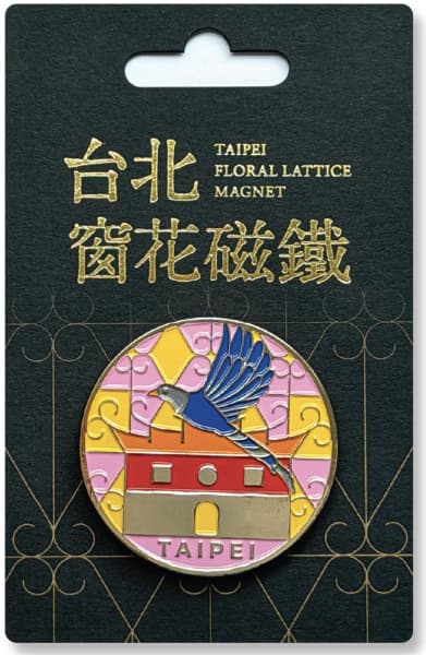 台北窗花磁鐵-西區
