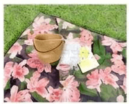 消費滿1000贈杜鵑花野餐墊