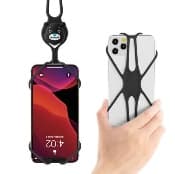 頸掛手機綁二代-熊讚-黑